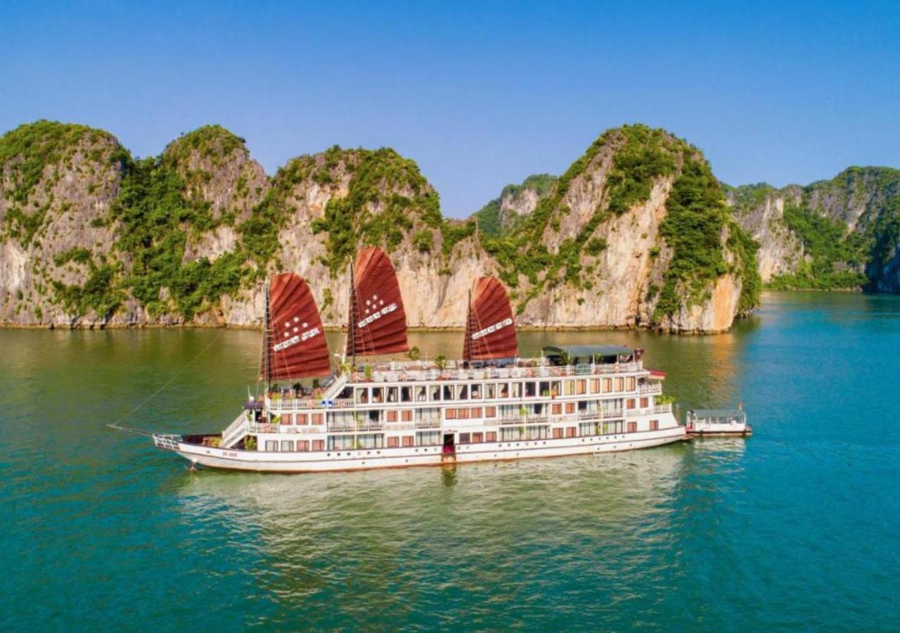 Arcady Boutique Cruise Hotell Ha Long Eksteriør bilde