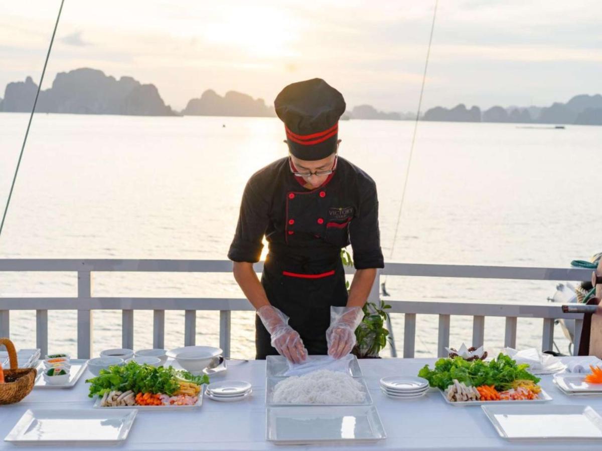 Arcady Boutique Cruise Hotell Ha Long Eksteriør bilde