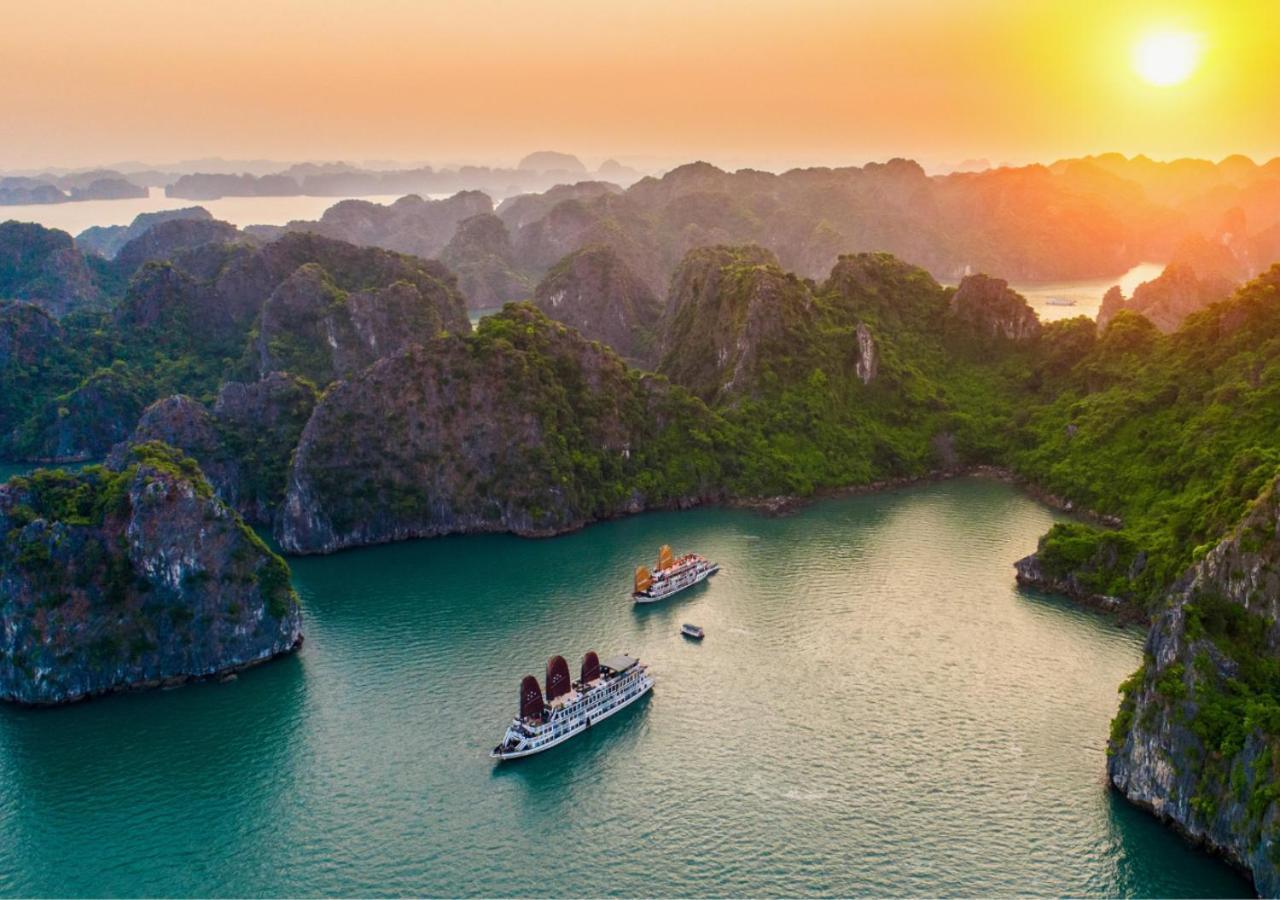 Arcady Boutique Cruise Hotell Ha Long Eksteriør bilde