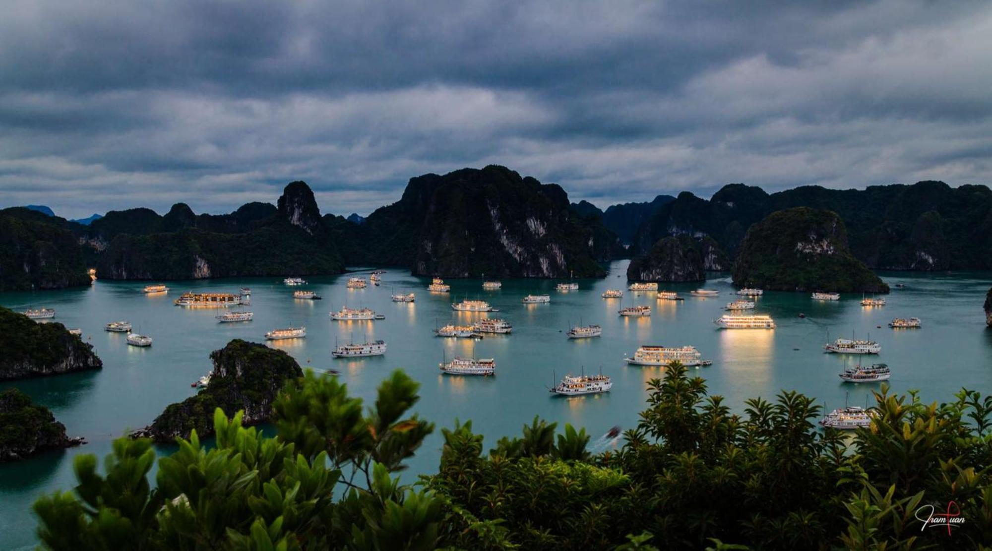 Arcady Boutique Cruise Hotell Ha Long Eksteriør bilde